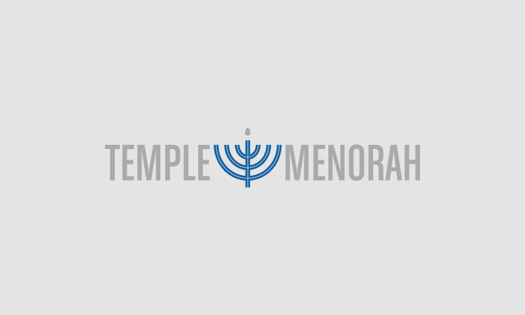 Temple Menorah Logo
